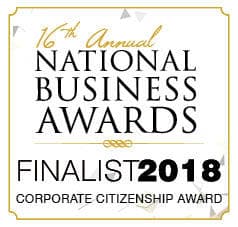 2018 National Business Awards Finalist